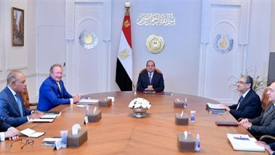 الرئيس السيسي يستقبل رئيس شركة FFI الأسترالية للطاقة بحضور وزيري البترول والكهرباء
