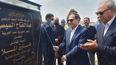 وزير البترول يتفقد بمنطقة مسطرد البترولية لافتتاح ومتابعة عدد من  مشروعات التطوير بالمنطقة