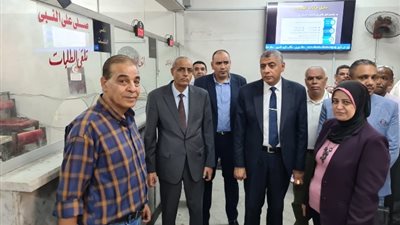 خلال جولة لهم..رئيس وقيادات 