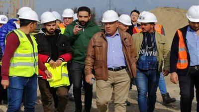 رئيس إجيماك يتفقد معدلات التنفيذ ب٤ محطات محولات مختلفة الجهود