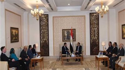 وزير البترول يستقبل رئيسا موبيل العالمية وأرامكو السعودية
