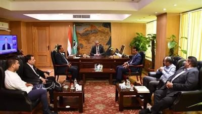 رئيس «بتروسيله» يلتقي محافظ الفيوم لبحث آليات التعاون المشترك