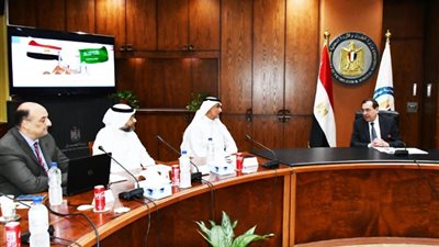 وزير البترول يبحث مع شركة أبسكو السعودية خططها داخل مصر