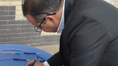 رئيس العامة للمرافق يدلى بصوته فى انتخابات جمعية الرعاية الإجتماعية بنادى الكهرباء