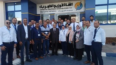 فور وصوله..وزير الكهرباء يقوم بجولة تفقدية لقطاع توزيع شرم الشيخ