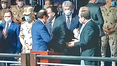 السيسي يشهد انتهاء حفر نفق الشهيد أحمد حمدى 2 ويشكر «بتروجت»