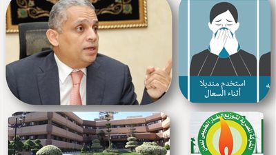 تعرّف علي إجراءات «تاون جاس» لمحاصرة كورونا.. من بينهم توزيع 60 ألف كمامة وجوانتي