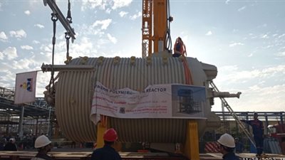 «بترومنت» تنجح في رفع المفاعل الخامس لزيادة الطاقة الإنتاجية لمصنع PVC