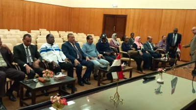 وفد من اللجنة العلمية لإتحاد مرافق الطاقة الأفريقية يزور شركة المحطات المائية لإنتاج الكهرباء