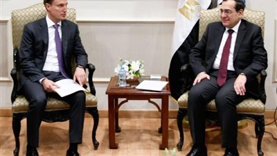 وزير البترول يستقبل نائب رئيس شركة لوك أويل الروسية لشئون الأمريكتين وأفريقيا وأوروبا