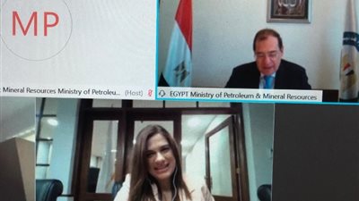 وزير البترول يبحث مع نظيرته القبرصية علاقات الشراكة في مجال الغاز