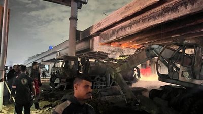النيابة العامة تأمر بتفريغ كاميرات المراقبة فى حريق خط غاز بمدينة نصر