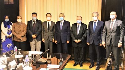 وزير الكهرباء يستقبل مدير شركة ماروبينى اليابانية بالقاهرة