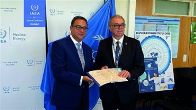 الوكالة الدولية للطاقة الذرية تسلم تقارير مهمة INIR إلى مصر وبيلاروسيا
