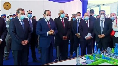 تفاصيل افتتاح الرئيس السيسي لمشروع المصرية للتكرير بمسطرد.. صور