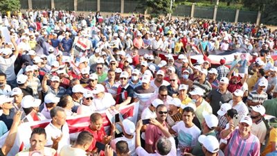 صور.. ملحمة في حب مصر يسطرها العاملون بشركة غاز مصر في ذكري انتصارات أكتوبر