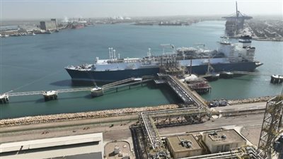 انتاج وتصدير الشحنة رقم 500 من مصنع اسالة الغاز في دمياط بمصر