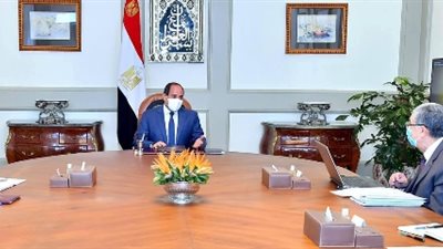 الرئيس السيسي يتابع موقف المشروعات القومية في قطاع الكهرباء