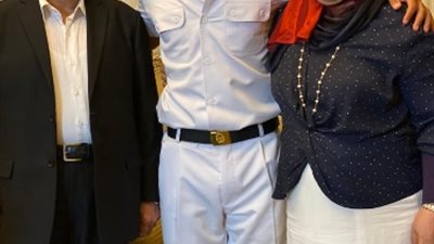 مستشار وزير الكهرباء يحتفل بتخرج نجله من أكاديمية الشرطة