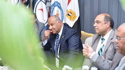 جناح «صان مصر » يشهد إقبالًا كثيفًا من قيادات البترول ورواد «إيجبس 2023»