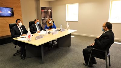 صور.. الملا مُحكماً فى مقابلات الالتحاق بالبرنامج الرئاسي لتأهيل التنفيذيين للقيادة