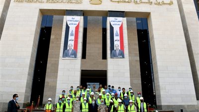 الملا يتفقد مقر وزارة البترول الجديد بالعاصمة الإدارية.. صور
