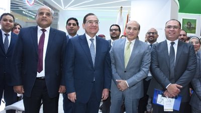 وزير البترول يزور جناح بتروتريد بمعرض إيجبس 2023