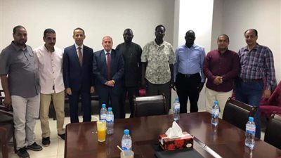 السفارة المصرية بجنوب السودان تستقبل وفداً من 