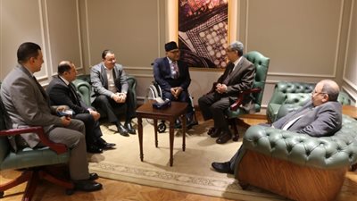 وزير الكهرباء يستقبل سفير نيبال بالقاهرة فى مقر الوزارة بالعاصمة الادارية
