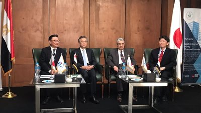 شاكر يشهد احتفالية الوكالة اليابانية «JICA» بمناسبة الانتهاء من مشروع تنمية قدرات كفاءة الطاقة