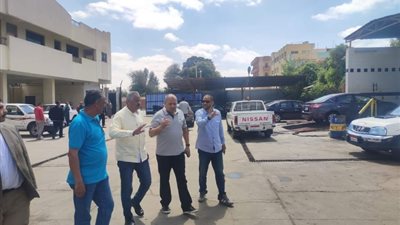 رئيس«القناة للكهرباء»يزور الإدارة العامة لوسائل النقل و مبنى التحكم بقطاعى شبكات الاسماعيلية