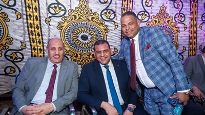 بحضور قيادات«الكهرباء» و«سوهاج»..مشاركة كبيرة فى إحتفالية زفاف «شقيق» رئيس التحرير