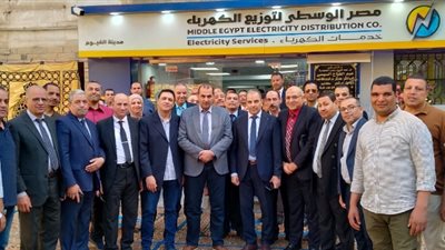 «الدستاوى» و«شمعه»يفتتحان عدد من المشروعات بالفيوم..ويكرمان المتميزين فى تركيب العدادات والضبطية