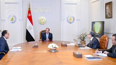 الرئيس السيسي يتابع الموقف التنفيذي لعدد من مشروعات وزارة الكهرباء
