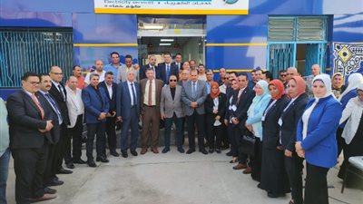 «الدستاوى»يواصل جولاته الميدانية بزيارة هندسة كوم حماده ب«البحيرة للتوزيع»