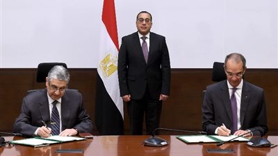 رئيس الوزراء يشهد توقيع بروتوكول تعاون في مجال الأمن السيبراني بين وزارتي الكهرباء والاتصالات