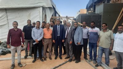 رئيس«الإسكندرية للكهرباء»يتفقد تأمين التغذية للجامعة التكنولوجيةوالمدينة الإنتاجية ببرج العرب