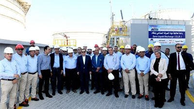 وزير البترول يتفقد سير العمل والتشغيل بمصفاة«إنربك»