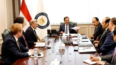 وزير البترول يستقبل  وفد من شركة Verbundnetz Gas Agbo للغاز الطبيعي الألمانية