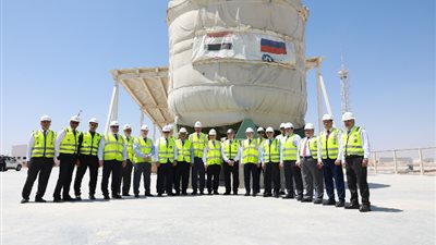 وزير الكهرباء يفتتح المبنى الإدارى لهيئة المحطات النووية بالضبعة