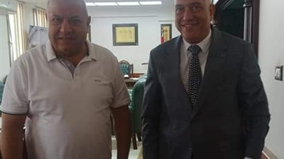 رئيس«القناة للكهرباء» يستقبل مدير أمن الإسماعيلية بمكتبه