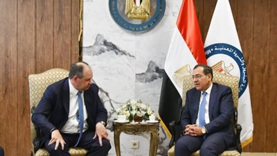 وزير البترول يستقبل  الرئيس التنفيذي لشركة اباتشي العالمية والوفد المرافق