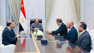 الرئيس السيسي يستقبل الرئيس التنفيذي لشركة بريتيش بيتروليوم