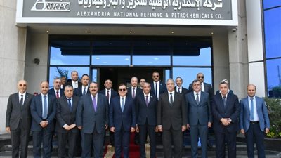 «الملا»يتابع رفع كفاءة الأداء وزيادة الإنتاجية بالأسكندرية الوطنية للتكرير والبتروكيماويات«انربك»
