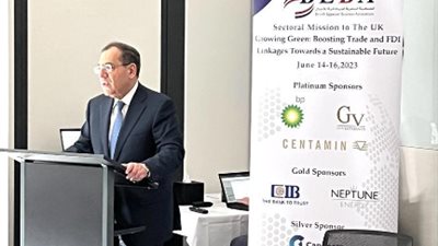 «وزير البترول» يدعو الشركات البريطانية لاستثمار فرص التعاون مع قطاع البترول والغاز المصرى