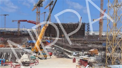 بالصور..الإنتهاء من تنفيذ وعاء الإحتواء الداخلي لمبنى المفاعل بالوحدة النووية الأولى