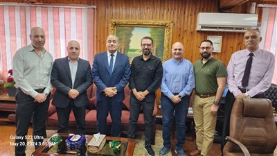 فريق عمل منظومة الموارد البشرية بالشركة القابضة لكهرباء مصر يزور شركة جنوب الدلتا