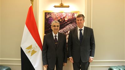 وزير الكهرباء يستقبل سفير بلجيكا بالقاهرة لدعم تعزيز التعاون والاستثمار المستقبلى