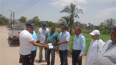 استمرار حملات الضبطية القضائية وتحصيل مستحقات الشركة بقطاع قنا 