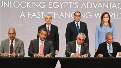 توقيع أربع اتفاقيات في مجال الأمونيا الخضراء مع المطورين الأوروبيين بتكلفة استثمارية 33 مليار دولار